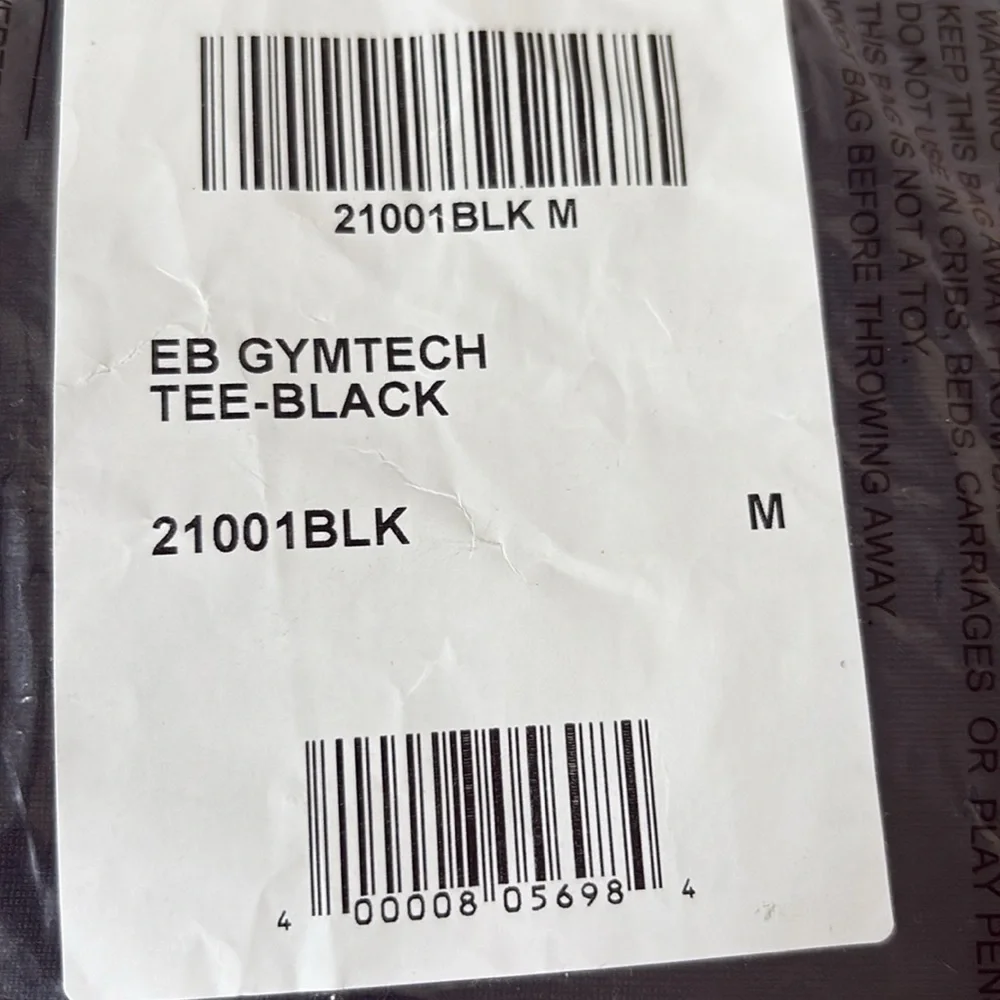 Lot of 2x NWT [Eastbay] Compression & Gymtech Shirts Gray/Black Men’s M - Picture 11 of 11